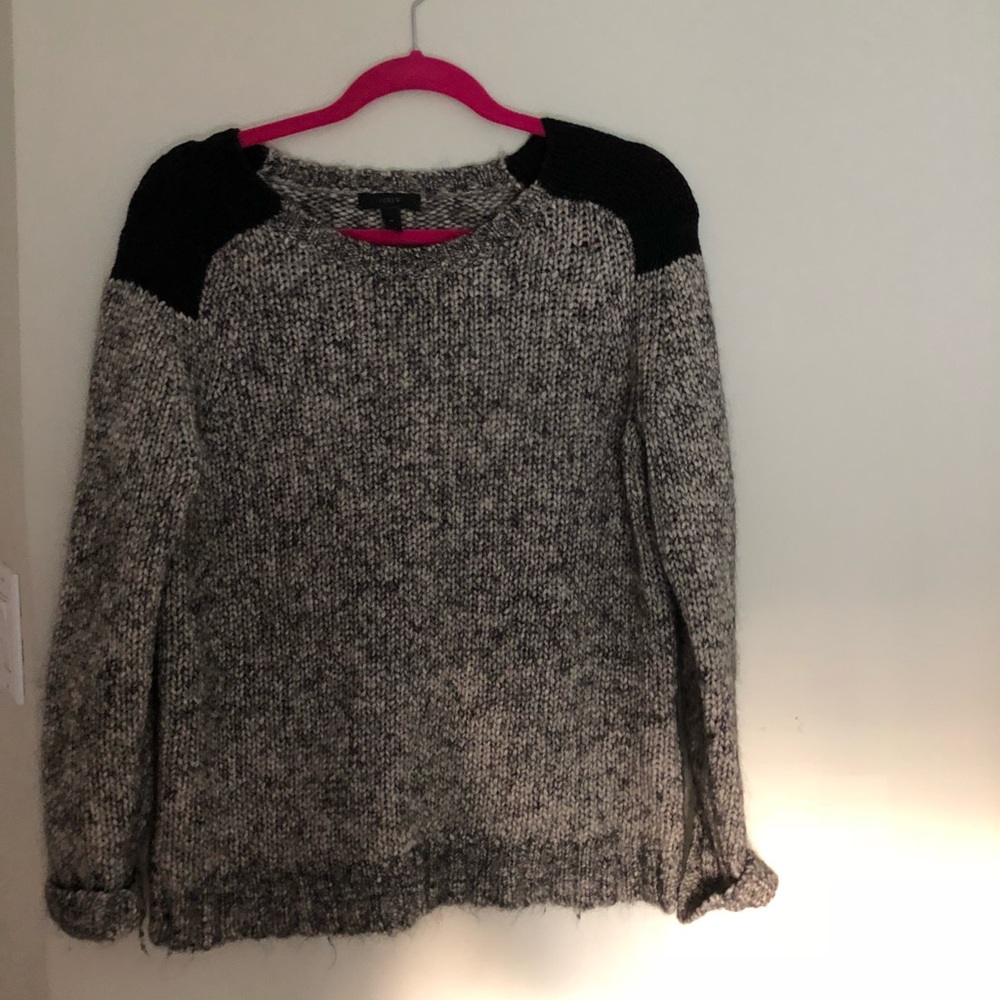 JCrew Heather Gray Sweater